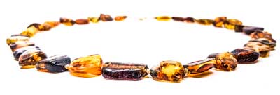 Natural amber from baltic sea